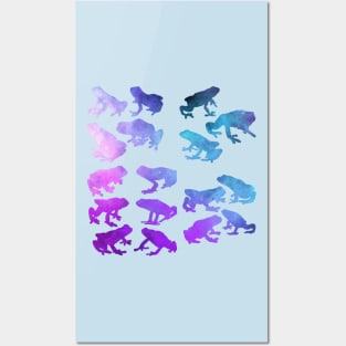 Galactic Frogs Posters and Art